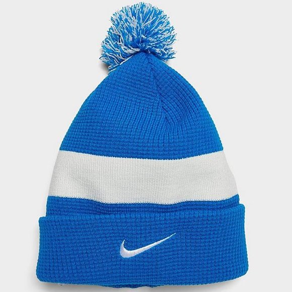 Nike Other - Nike Sportwear NSW Cuffed Futura Pom Beanie DH2412-400 Blue OSFM
